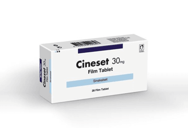 CINESET 30 MG 28 FILM TABLET